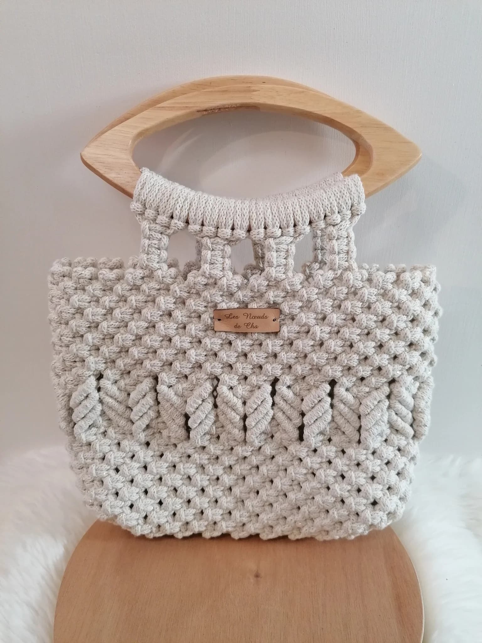 Sac Morgane en macramé